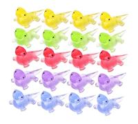 TOYANDONA 100 Pezzi Lucertola Che brilla nel Buio Micro Figura minuscolo Figurina Cosa lucertole luminescenti Decorazioni notturne Gadget Luminosi Figurine di lucertole Mini Statua in Resina