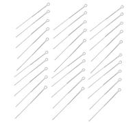 TOYANDONA 100 Pezzi Rotanti in Acciaio con Elevata Elasticità e Luce Efficiente per Pesca Trota e Bass in
