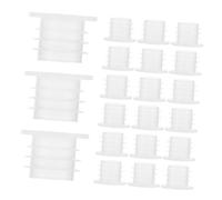 TOYANDONA 100 Pezzi Tappi per Bottiglie in Plastica Bianco con Anello Antisgocciolo Tappi Sostitutivi Sigillanti Riutilizzabili per Bottiglie di Succo Resistente e Facile da Usare