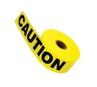 TOYANDONA 100m Nastro Segnaletico Caution per Sicurezza Cantieri e Polizia Adatto per Scene del Crimine e Feste Tema