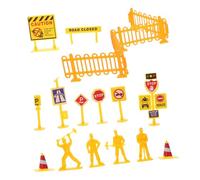 TOYANDONA 108 Stradali e Miniature Accessori Stradali Educativi per Apprendere Regole e Costruzione Città