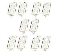 TOYANDONA 10pezzi Basi Per Pickup Chitarra Piastra Di Montaggio Per Pickup Humbucker Base Portatile e Pratica Per Chitarra Elettrica e Basso