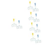 TOYANDONA 10pezzi Clip Per Spartiti Musicali Ferro Nastrini Supporto Per Pagine Di Libri Musicali Per Musicisti e Pratiche Di Lettura