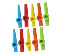 TOYANDONA 10pezzi Kazoo Musical Instruments for Kids Easy to Play Accompaniment for Ukulele More