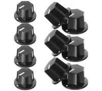 TOYANDONA 10pezzi Manopole per Potenziometri Manopole per Amplificatori per Pedali Effetto Rotanti per Macchine Elettriche Controllo Volume Strumenti Audio