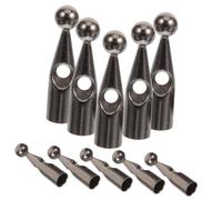 TOYANDONA 10pezzi Perline Metallo Coda Ombrello Accessori Riparazione Facili da Sostituire Compatibili con Diversi Tipi di Ombrelli Copertura Terminale Resistente e Dettagliata