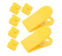 TOYANDONA 12 Clip Sicurezza per in Plastica Resistente Accessorio Stop per Macchine Corsa Fermaporte Rapido per Allenamento