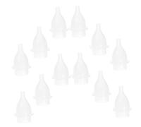 TOYANDONA 12 Pezzi Detergente Per Il Naso Del Ventose Per Auricolari Roba Da Fascia Di Ricambio Ventose Per Imbuto Per Utensili Kit Fascia Transparent Gel Di Silice