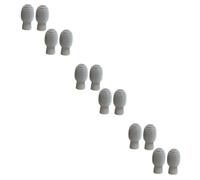 TOYANDONA 12 Pezzi Per Tamburo Copertura Per Suggerimenti Silenziosi Per Tamburo Tamburo Portatile Muto Bastoncini Per Tamburo Per Esercitazione Del