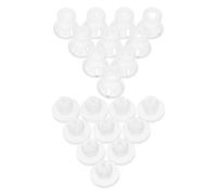 TOYANDONA 12 Pezzi Viti Distanziatrici per Cartelli Trasparenti, Chiodi Pubblicitari Invisibili in Plastica, 1,50x1,40x1,40cm, per Cornici in Acrilico e Vetro, Ufficio ed Esposizioni
