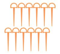 TOYANDONA 12 Piccole per D Shaped Resistenti e Riutilizzabili per Spiaggia e Accessori Pratici per Tende Gazebo e Tarp