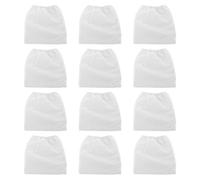 TOYANDONA 12 Sacchetti per Aspirapolvere Unghie Non Tessuto Elastico Sacchetto Raccoglipolvere per Salone di Bellezza Facile Installazione e Alta Capacità di Raccolta