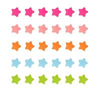 TOYANDONA 120 calamite colorate a forma di stelle, magnetiche, per frigorifero, magnete, per classe ufficio, cucina, frigorifero, 2 cm