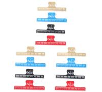 TOYANDONA 12pezzi Clip Per Spartiti Musicali Da Rosso Nero e Blu Supporto Per Pianisti e Amanti Della Musica Pratico e Facile Da Usare