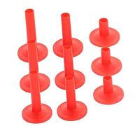 TOYANDONA 12pezzi Cymbal Sleeves Con Base Flangia Per Kit Batteria Accessori Resistenti e Leggeri Per Tamburo Percussione Facilmente Sostituibili e Portatili Progettati Per Batteristi