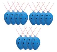 TOYANDONA 12pezzi Ocarine Per Principianti Strumento Musicale Ceramica Buchi Per Ragazzo Ragazza Facile Da Suonare e Leggero Sfumato Per Apprendimento Musicale