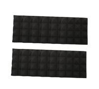 TOYANDONA 12pezzi Pannello Fonoassorbente Tappetini Acustici Imbottiti Per Isolamento Suono Soffitto e Parete Adatto Per Studi Di Registrazione Giochi e Uffici Domestici