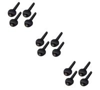 TOYANDONA 12pezzi Piroli Accordatura Per Violino Ebano Da Facile Da Installare Accessori Professionali Per Strumenti Musicali Compatibili Con Oud e Violino Resistente e Pratico