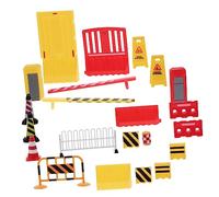 TOYANDONA 15 Educativo per Mini Stradali e Didattiche Modellini Stradali Realistici per Apprendimento e Cognizione Interattivo Genitori Figli per Micro Scene