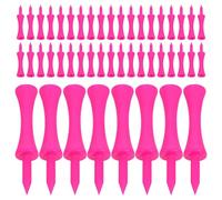 TOYANDONA 150 Pezzi Tee da Golf Riutilizzabili in Plastica Infrangibile 57Mm Altezza Costante per Allenamento Golf Indoor e Outdoor Tee Stinger Visibili per Uomini Donne e