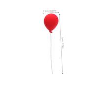 TOYANDONA 16 Cake Toppers Mini Palloncini Colorati per Decorazioni Dollhouse Accessori per Feste Compleanno Matrimonio