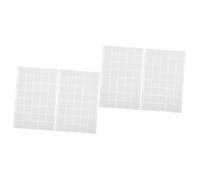 TOYANDONA 160pezzi Nastro Biadesivo Extra Forte Adesivo Rimovibile Trasparente Per Pannelli Fonoassorbenti Facile Da Usare Senza Residui Adatto Per Installazioni Su Muri e Superfici Varie