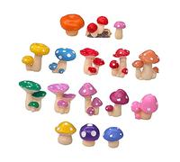 TOYANDONA 16Pezzi Miniatura per Decorazioni Torte e Muschiosi Ornamentazioni per Cake Topper Casuale