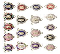 TOYANDONA 18 Pezzi Ciondoli Fai da Te a Forma di Maria in Lega di Zinco per Creazione Gioielli Collane e Braccialetti Accessori Artigianali per Progetti Creativi