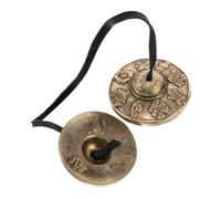 TOYANDONA 1paio Campane Tingsha Per Meditazione e Relax Per Mindfulness e Pratiche Spirituali Accessori Per Culturali e Celebrazioni