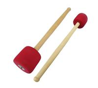 TOYANDONA 1pezzi Bacchetta per Grancassa con Martello in Gomma Spessa e Manico in Legno Accessori per Batteria per Percussioni