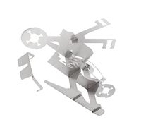 TOYANDONA 1pezzi per Arrostire Pollo e Tacchini Supporto per Barbecue all e Grigliate Familiari Facile da Pulire e Resistente