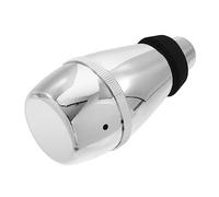 TOYANDONA 1pezzi Sordina Per Tromba Abs Pratica e Resistente Accessorio Musicale Per Praticare Senza Disturbare Sordina Per Strumenti Musicali Colore Argento