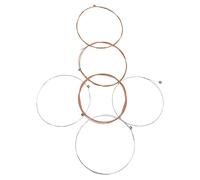 TOYANDONA 1sacchetto Corde Per Chitarra Acustica Di Corde Per Chitarra Folk Resistenti e Durature Sostituzione Professionale Per Musicisti