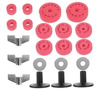 TOYANDONA 1set Accessori Per Piatti Da Percussione Kit Pad Per Batteria Leggero e Compatto Gasket e Dadi Per Maggiore Stabilità Compatibile Con Batteria Elettronica e Tradizionale Ottimo