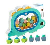 TOYANDONA 1set Contenitore Per Denti Da Latte Legno Naturale Scatola Organizzatrice Per Memorie Infantili Design Carino Per Ragazzo Ragazza e Genitori Soluzione Di Stoccaggio Duratura e