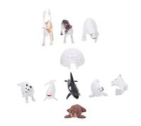 TOYANDONA 1Set Decorativi Animali del Nord da Scrivania Educativi e Decorativi Giocattoli Imitazione per Design Elegante e per Casa