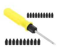 TOYANDONA 1set Kit Pneumatici Auto con Chiodi in Plastica per Forature Attrezzo per Foratura Ruote per Buchi Piccoli e Punte di Chiodi Facile da Usare per Principianti e Professionisti