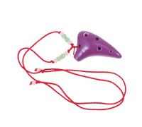 TOYANDONA 1set Mini Ocarina Ceramica Strumento Musicale Per Principianti Cordino Casual Per Decorazione e Regali Musicali