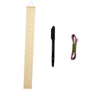 TOYANDONA 1set Misuratore Per Decorazione Righello Per Cameretta e Ginger Per Registrare Progressi Dei e Nidi