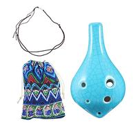 TOYANDONA 1set Ocarina Portatile Dolomite Buche Strumento Musicale Professionale Per Iniziare Suonare Include Sacchetto Casual Facile Da Giocare e Trasportare
