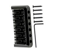 TOYANDONA 1set Ponte Per Chitarra Elettrica Design Decorativo Con Sella Accessorio Compatibile Per Modelli Elettrici Ottimizzazione Della Posizione Delle Corde Elevata Resistenza e