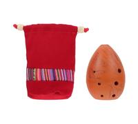 TOYANDONA 1set Portatile Xun Terracotta Strumento Musicale Tradizionale Per Insegnamento e Divertimento Per Compleanni e Incontri Familiari