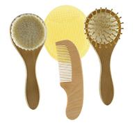 TOYANDONA 1set Spazzole e Pettini Per Silicone Per La Del Capello e Del Capelluto Accessori Per e Shampoo Inclusa
