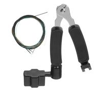 TOYANDONA 1set Strumenti Per Chitarra Multifunzionale Con Taglierino e Avvolgicorda Include Panno Di Pulizia Per Manutenzione Di Chitarra Banjo Mandolino e Basso Misti Per Performance e