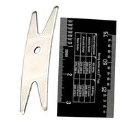 TOYANDONA 1set Strumenti Per Luthier Con Righello Per Corde e Kit Di Regolazione Per Chitarra e Violino Strumenti Pratici Per Musicisti e Tecnici Musicali