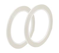 TOYANDONA 2 Adesivi con fonemi di violino clava claves nastro per tastiera di violino etichette bianche nastro magnetico adesivi per tastiera o o per a di
