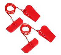 TOYANDONA 2 Chiave Sicurezza Magnetica per con Clip Blocca Emergenza per Arresto Immediato Accessorio Compatibile Maggior Parte delle