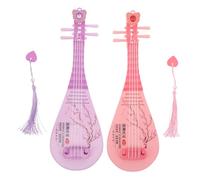TOYANDONA 2 Miniature Pipa Musical Toys For Babies With Sound And Light Effects Child Friendly Early Education Instruments For Sensory Development And Music Interest