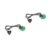 TOYANDONA 2 Pcs Custom Chitarra Cablaggio Humbucker Chitarra Jack Di Ingresso Chitarra Jack Cablaggio Chitarra Elettrica Kit Di Cablaggio Chitarra Pickup Piezo Pickup Chitarra Elettrica Kit
