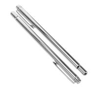 TOYANDONA 2 pezzi Bacchette da Rabdomante in Acciaio Inossidabile per Rilevamento Acqua e Spiriti Strumento Portatile con Misuratore di Vene Acquifere per Caccia AI Fantasmi e Rilevamento